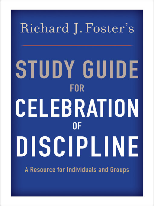 Cover image for Richard J. Foster's Study Guide for 